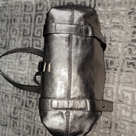 MICHAEL KORS Metallic Fulton Bowler Bag - Picture 7 of 13